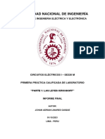 Informe Final - Leyes de Kirchhoff