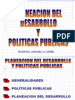 Planeacion Del Desarrollo y Politicas Publicas