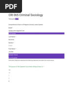 CRI 065 Criminal Sociology: Email