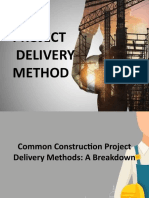 Project Delivery Method Report