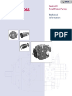 Series 20 Axial Piston Pumps: Technical Information