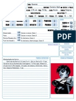 Mutantes Malfeitores 3e Ficha de Personagem Editavel Biblioteca Elfica
