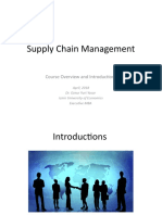 Supply Chain Management - Mba Lecture Notes Presenrtation