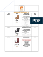 New Model Detailed Product List: Code Image Specification MRP