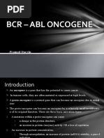 BCR - Abl Oncogene: Pramod Darvin