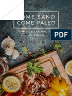 Come Sano Come Paleo. Semana 4