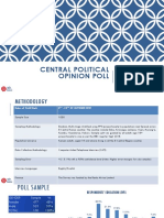 Central Region Political Opinion Poll - October 2021