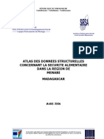 Atlas Des Données Structurelles Concernant La Sécurité Alimentaire Dans La Région Du Menabe (SIRSA - 2006)