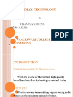 Wimax Technology: T.Rama Krishna (07S41A1230)