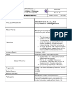 Accomplishment Report PROJECT RAC-SPG