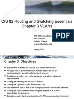 Cis 82 Routing and Switching Essentials Chapter 3 Vlans