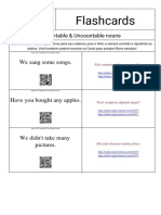 Deck 107 Countable+&+Uncountable+nouns