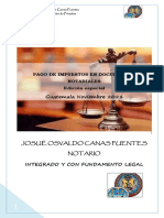 Pago de Impuestos en Documentos Notairales JULIO 2021