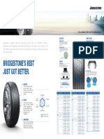 TURANZA T005A Product Brochure Bridgestone Tyre Singapore