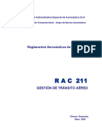 RAC 211 - Gestión de Tránsito Aéreo