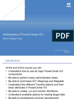 Informatica Powercenter 8.6: Basics Training Course