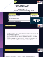 Assignment 2:: Islamic Finance (PFS 2253) Semester: August 2021