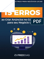 Guia 15 Erros Ao Criar Anúncios No Google Ads para Seu Negócio Local PDF