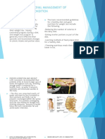 Chapter 5: Nutritional Management of Selected Disease Condition