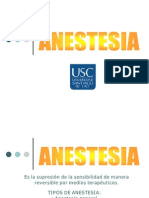 Anestesia en Odontología