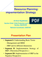 DR - Kiran - Implementation Strategy of HRP-final