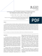 Geochemical Study of Chirimiri Sandstones of Talchir Formation, Son-Mahanadi Gondwana Basin, Chhattisgarh, India