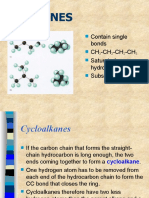 Alkanes: Contain Single Bonds CH - CH - CH - CH Saturated Hydrocarbon Substitution Reaction