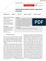 Which Model? Comparing Fermentation Kinetic Expressions For Cream Cheese Production