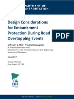 Design Consideration For Embankments