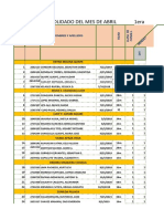 Consolid, Semanal 2021