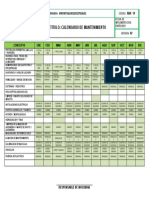 Anx-14 Calendario de Mantenimientio