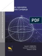 Primeros Conceptos de Analisis Complejo