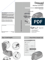 SP35 Plus Card Printer: Quick Install Guide