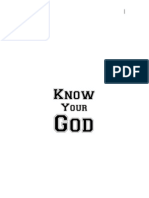 Know Your God (Complete Book)