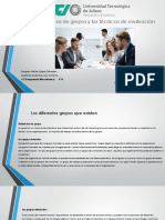 Ensayo de Las Dinámicas de Grupos y Las Tecnias de Evaluacion