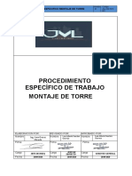 3.1 Montaje de Torre de Telecomunicaciones