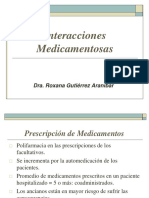 Interacciones Medicamentosas