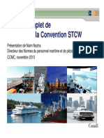 Explication Norme STCW 95