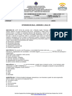 18 Atividade de Sala - Filosofia - Aula 18