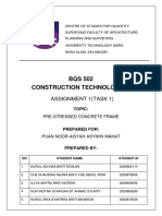 Assignment 1 Pre Stressed Concrete Frame