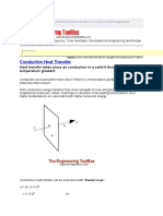 Conductive Heat Transfer