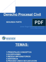 Derecho Procesal Civil 1 - Segunda Parte