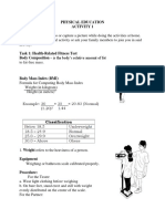 Physical Education - Activity 1