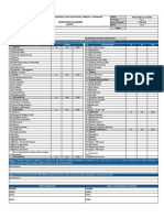 F-08 Check List Bulldozer Rev 1