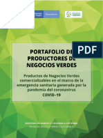 Portafolio de Productores Negocios Verdes Ministerio de Ambiente Junio