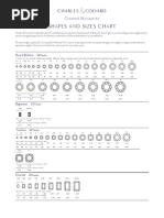 Shapes and Sizes Chart: Round Brilliant