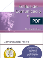 Estilos de Comunicación