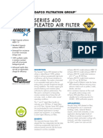 Series 400 Pleated Air Filter: Dafco Filtration Group