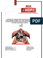 Summer Training Project Report On HDFC LTD.