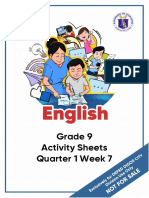 Grade 9 Activity Sheets Quarter 1 Week 7